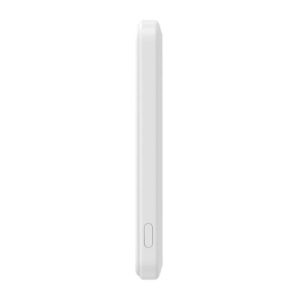 ESR Qi2 MagSlim 5000 mAh magnetic powerbank with stand baltos spalvos - Image 2