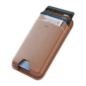 ESR HaloLock magnetic wallet brown