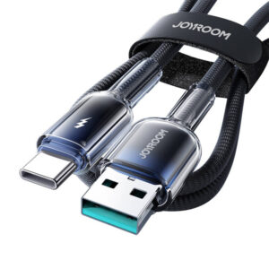 Joyroom USB-A USB-C kabelis S-A42 3A 1.2m juodos spalvos - Image 3