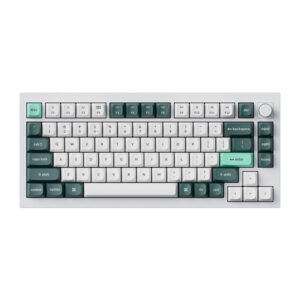 Keychron Q1 HE belaidė klaviatūra RGB Nebula Magnetic Switch baltos spalvos [Q1H-P1]. - Image 1