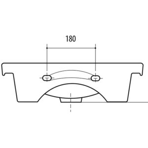 Praustuvė RIVA RIVA50A, 505×400 mm - Image 3