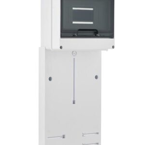 Plokštė elektros skaitikliui su skydeliu, 3 fazių, 9 modulių - Image 1