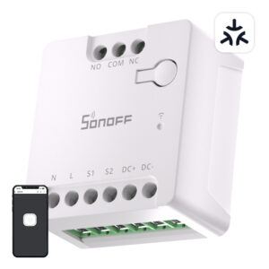 SONOFF MINI-D Smart WiFi Matter Switch AC/DC 12-48V, dry contact