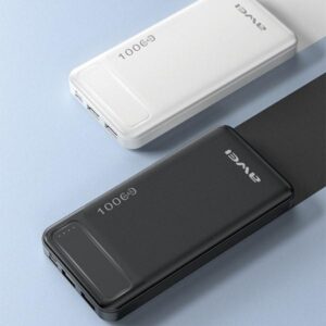 AWEI PowerBank P5K 10000mAh 2.1A juodos spalvos 2xUSB - Image 3