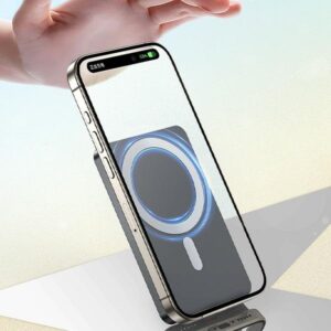 AWEI PowerBank MagSafe P112K 5000mAh pilkos spalvos - Image 4