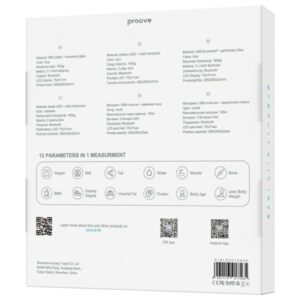 Proove Waga išmaniosios svarstyklės Balance Lite Bluetooth mėlynos spalvos - Image 3