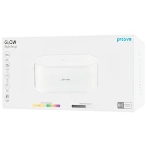 Proove šviestuvas prie lovos Glow LED RGB 1200mAh 5W su belaidžiu įkrovimu 15W baltos spalvos - Image 4