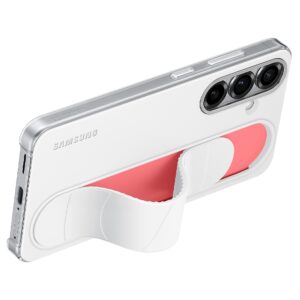 Dėklas Samsung Standing Grip skirta Galaxy S25 Plus baltos spalvos - Image 4