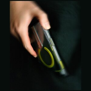 Skinarma Helix for Apple iPhone 16 Pro Magnetic Charging 360 Rotating Stand dėklas telefonui juodos spalvos - Image 7