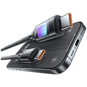 Kabelis USAMS TC Series SJ750 100W USB-C į USB-C 1,2 m titan - Image 2