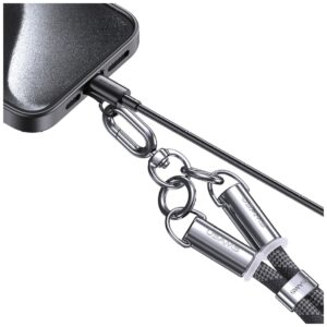 Virvelė telefonui su įkrovimo kabeliu Usams SJ746 30W USB-C į Lightning 1.2m rožinės spalvos - Image 5