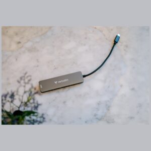 USB Hub Verbatim USB-C/HDMI/USB-A 3.2/USB-A 2.0/SD/microSD aliuminio korpusas 32156 - Image 10