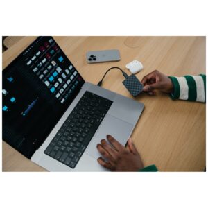 Išorinis diskas Verbatim Store n Go Mini Diamond USB-C SSD 2Tb juodos spalvos 32026 - Image 7