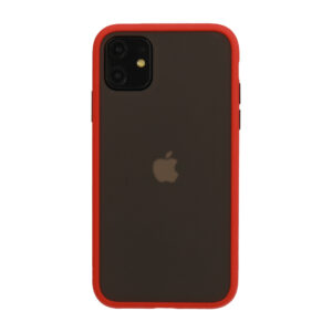 Vennus Color Button Bumper Apple iPhone 11 Pro dėklas telefonui raudonos spalvos - Image 2