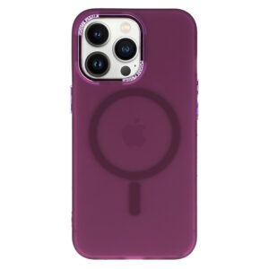 Magnetic Frosted Apple iPhone 11 Pro Max dėklas telefonui violetinės spalvos - Image 2