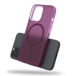 Magnetic Frosted Apple iPhone 11 Pro Max dėklas telefonui violetinės spalvos - Image 6