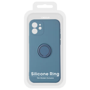 Vennus Silicone Ring Xiaomi Redmi Note 12 5G/Poco X5 dėklas telefonui mėlynos spalvos - Image 6