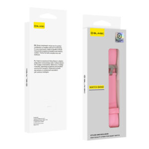 Blavec apyrankė laikrodžiui SB01 Active silikoninė rožinės spalvos - Image 4