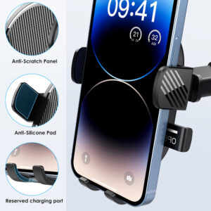 Blavec automobilinis laikiklis BH-08 (BH08-WSB) juodos spalvos - Image 5