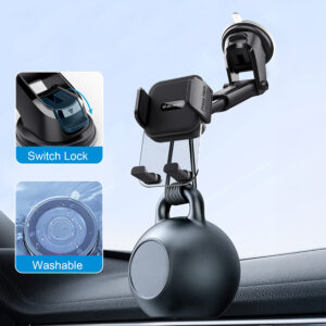 Blavec automobilinis laikiklis BH-07 (BH07-WSB) juodos spalvos - Image 5