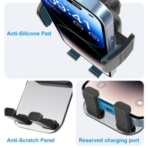 Blavec automobilinis laikiklis BH-07 (BH07-WSB) juodos spalvos - Image 6