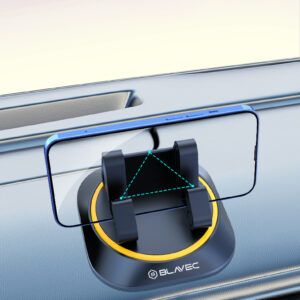 Blavec automobilinis laikiklis BH-10 do deski (BH10-DBY) juodos ir aukso spalvos - Image 5