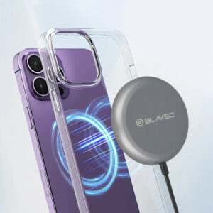 Blavec belaidis įkroviklis BQI-03 Qi2 15W magnetic Magsafe (BQI03-QI2MB) juodos spalvos - Image 5