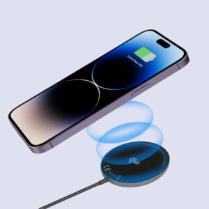 Blavec belaidis įkroviklis BQI-03 Qi2 15W magnetic Magsafe (BQI03-QI2MB) juodos spalvos - Image 7