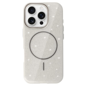 Magsafe Slim Shiny Apple iPhone 14 dėklas telefonui sidabro spalvos - Image 2