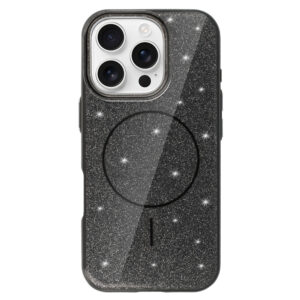 Magsafe Slim Shiny Apple iPhone 16 Pro Max dėklas telefonui juodos spalvos - Image 2