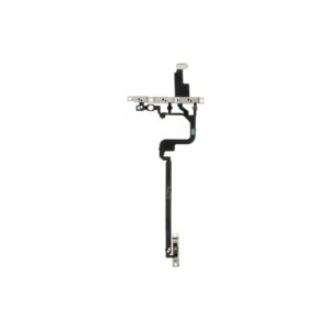 iPhone 15 Pro Max Power + Volume Buttons Flex Cable (with Metal Bracket)