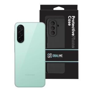 OBAL:ME Matte TPU Cover for Samsung Galaxy A26 5G juodos spalvos - Image 2