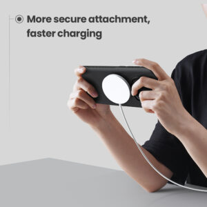 Nillkin Super Frosted PRO Magnetic Back Xiaomi Redmi Note 14 Pro 5G/Poco X7 5G dėklas telefonui juodos spalvos - Image 2