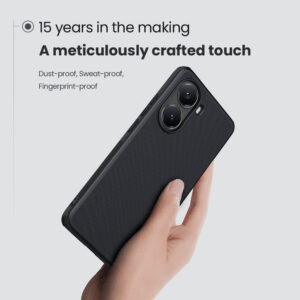 Nillkin Super Frosted PRO Back Poco X7 Pro 5G dėklas telefonui juodos spalvos - Image 2