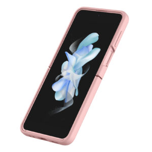 Nillkin CamShield Silky Silicone Samsung Galaxy Z Flip 4 5G Light Peach - Image 2
