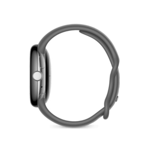 Išmanusis laikrodis Google Pixel Watch Polished Silver Stainless Steel 41mm Charcoal Active Band - Image 3