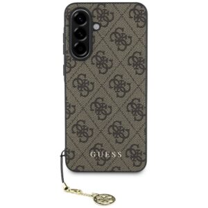 GUESS dėklas skirtas Samsung Galaxy A56 GUHCSA56GF4GBR (PU 4G Charm) rudos spalvos - Image 3