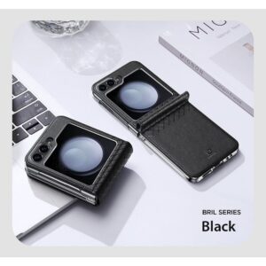 Dux Ducis dėklas BRIL skirtas Samsung Galaxy Z Flip6 5G juodos spalvos - Image 2