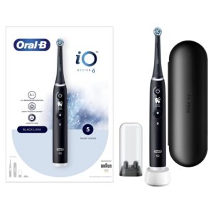 Elektrinis dantų šepetėlis Oral-B iOM6.1B6.3DK iO6, juodas - Image 2