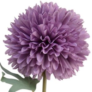 Dirbtinė gėlė, hortenzija, violetinė, 60 cm - Image 2