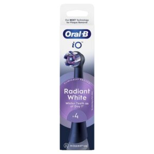 Dantų šepetėlio galvutė Oral-B iO Whitening, balta, 4 vnt. - Image 3