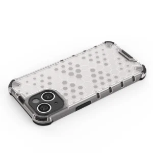 Honeycomb case Apple iPhone 14 armored hybrid cover dėklas telefonui juodos spalvos - Image 9