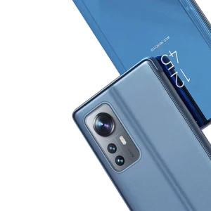 Clear View dėklas cover Xiaomi 12 Lite cover with a flap dėklas telefonui rožinės spalvos - Image 6
