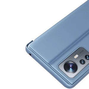Clear View dėklas cover Xiaomi 12 Lite cover with a flap dėklas telefonui rožinės spalvos - Image 7
