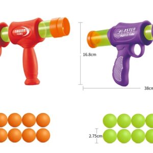 Žaislinis šautuvas su kamuoliukais AX1034B, 48 cm - Image 3