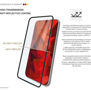 Telefono apsauginis stiklas Toti Galaxy S25 Ultra, 9H, 6.9 - Image 3