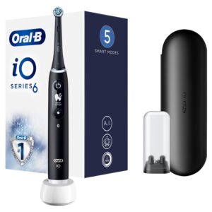 Elektrinis dantų šepetėlis Oral-B iOM6.1B6.3DK iO6, juodas