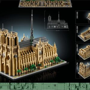 Konstruktorius LEGO® Architecture Paryžiaus Notre-Dame 21061 - Image 2