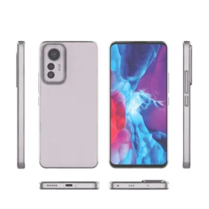 Ultra Clear 0.5mm dėklas Xiaomi 12 Lite thin cover dėklas telefonui skaidrus - Image 3