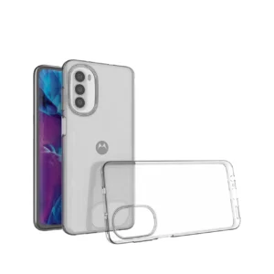 Ultra Clear 0.5mm dėklas Motorola Moto G82 5G / Moto G52 thin cover dėklas telefonui skaidrus - Image 2